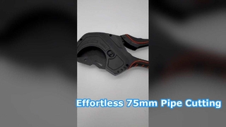 Strumento professionale per tagliatubi in PVC da 75 mm per impieghi gravosi